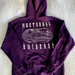 Nocturnal Universe Ethan Dolan Purple Sweatshirt